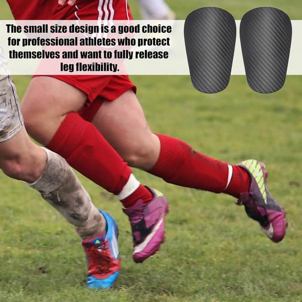 Mini Soccer Shin Guards and Master Soccer Shin Guards, 2-Pack