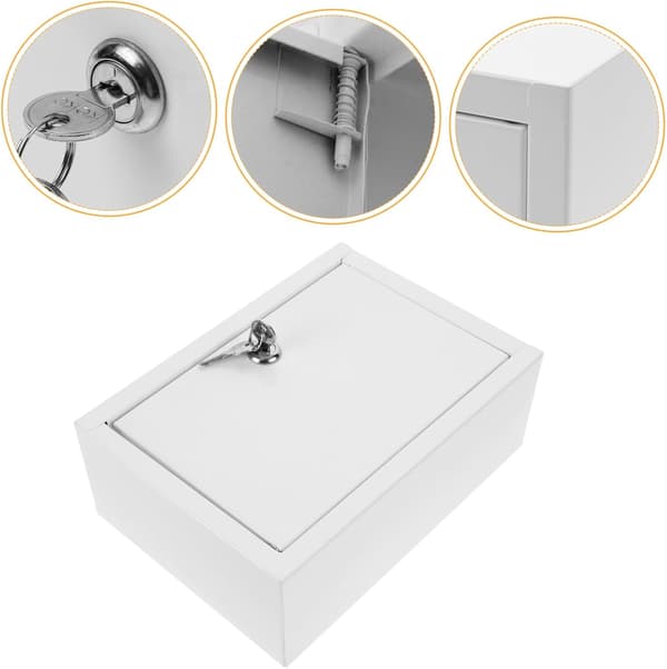 Milk Bottle Holder Wall Mount Lock Milk Crate for Doorstep Easy Installation