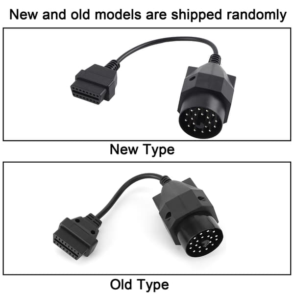 OBD2 Adapterkabel 16-Pin Hunn til 20-Pin Diagnosekabelkontakt Passer for E36 E39 X5 Z3