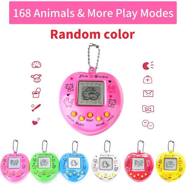 Pet Game Console, 3 Pcs Virtual Game Console, Retro Birthday