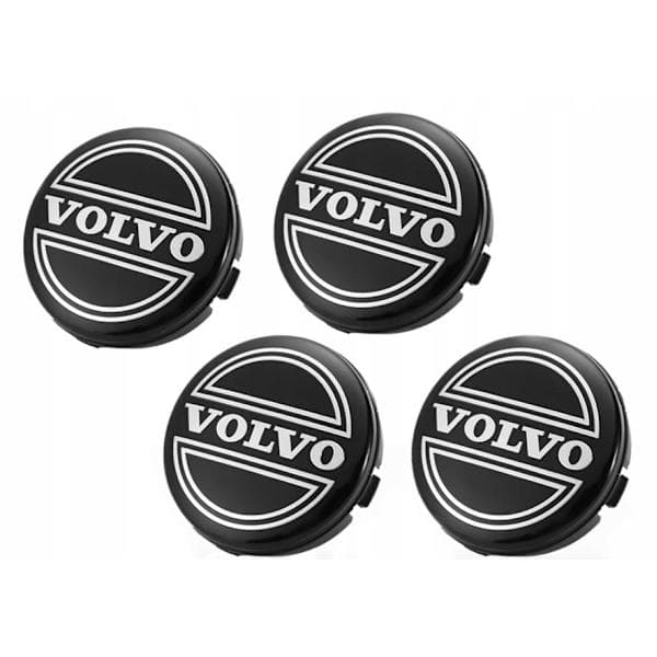 4-pakning - Volvo Senterkopper / Navkapsler - Bil 64mm Eldre 64mm Eldre 64mm Äldre