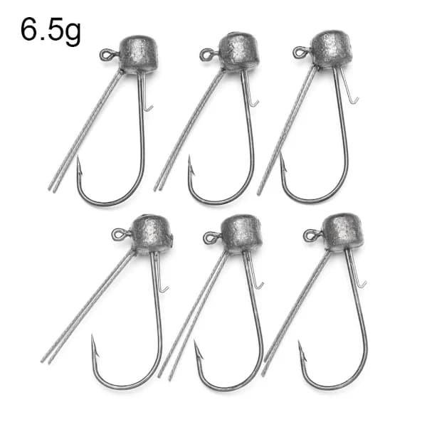 Lyijypääkoukku Kalastuskoukku 6.5G 6.5g[XJ]