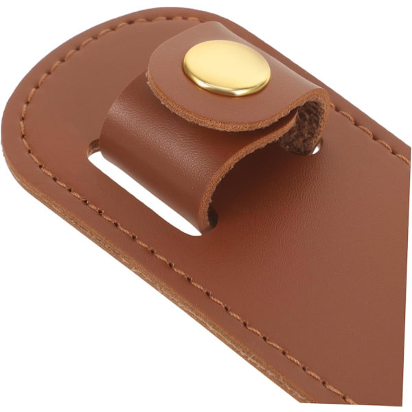 Backpack Shoulder Strap Leather Pad Shoulder Strap Cover for Bag Strap Sturdy Material Long-lasting Use