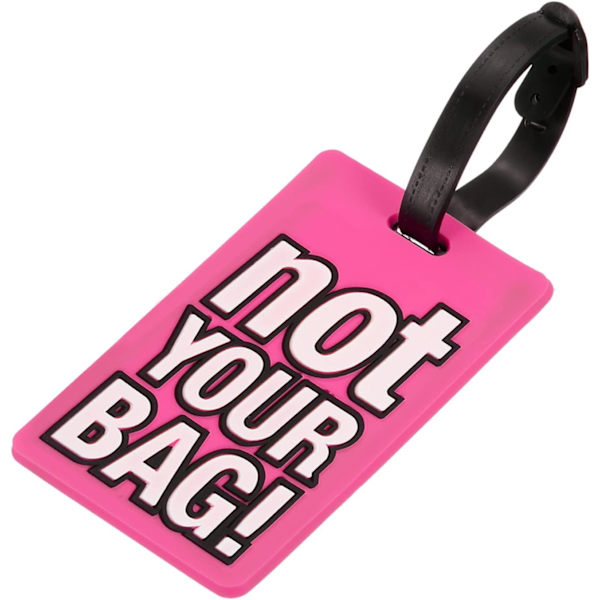 Bagasjemerke Rosa Pink
