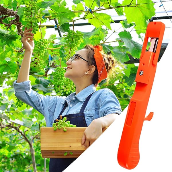Garden Pruning Shears, Fruit Picker - Ergonomic Vegetable Harvesting Tool for Cutting Branches, Pruning and Harvesting