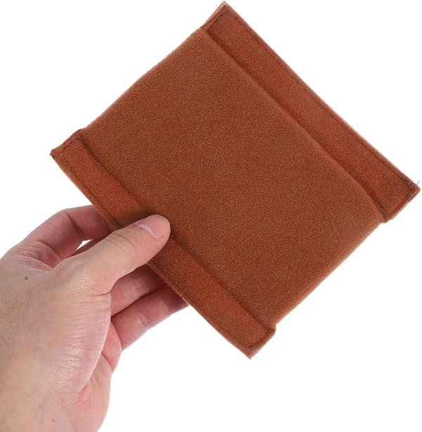 2 st kameraväska avdelare med brun polyester stötdämpande