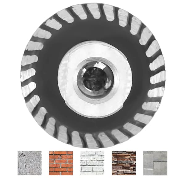 50mm M14 Diamond Blade with Removable Engraving and Cutting Disc, Suitable for Granite Sand