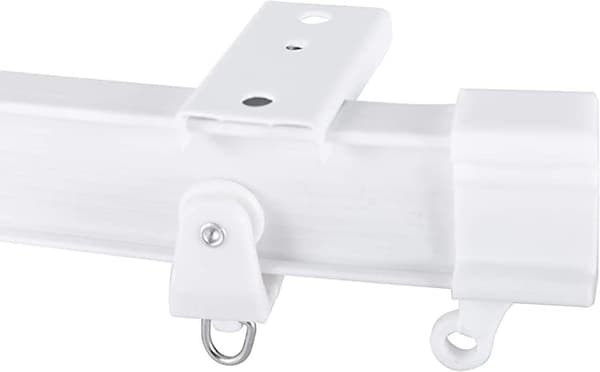 1-delt sæt 2 meter udtrækkelig gardinstang, fleksibel gardinstang