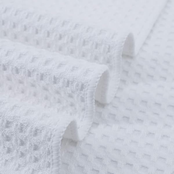 Premium mikrofiber kökshandduk våffelväv, 6-pack