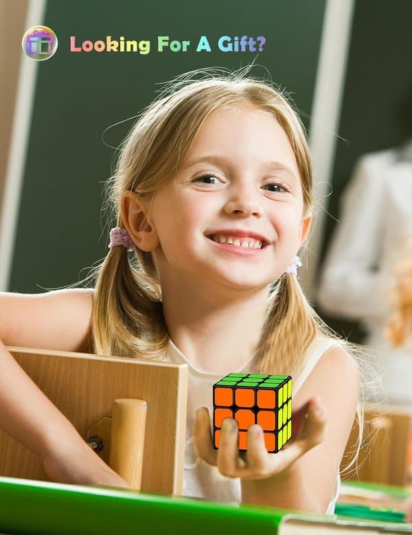 Speed Cube, Original Speed Cube Superholdbart Klistremerke med Levende Farger