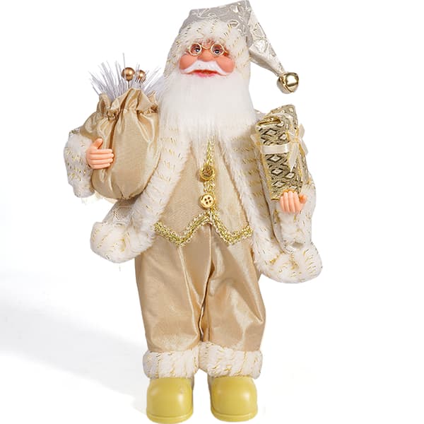 Julepynt Julenissefigur Ornament, Gull Julenisse