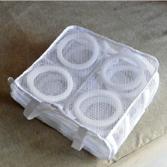 Shoe Wash and Dry Mesh Protective Zipper Laundry Bags