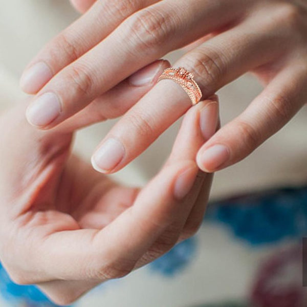 Til Min Datter Finger Ring Angst Ring Til Min Datter Finger Ring Angst Ring Til Kvinder