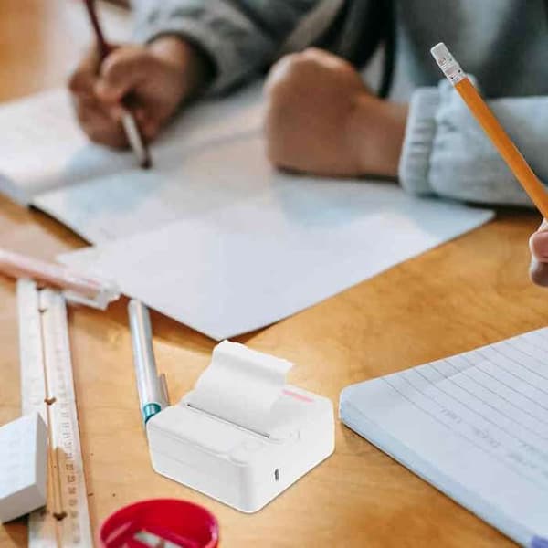 Mini Portable Smartphone Printer, Wireless Thermal Photo Printer, Can Print Photos, Receipts, Notes, etc.