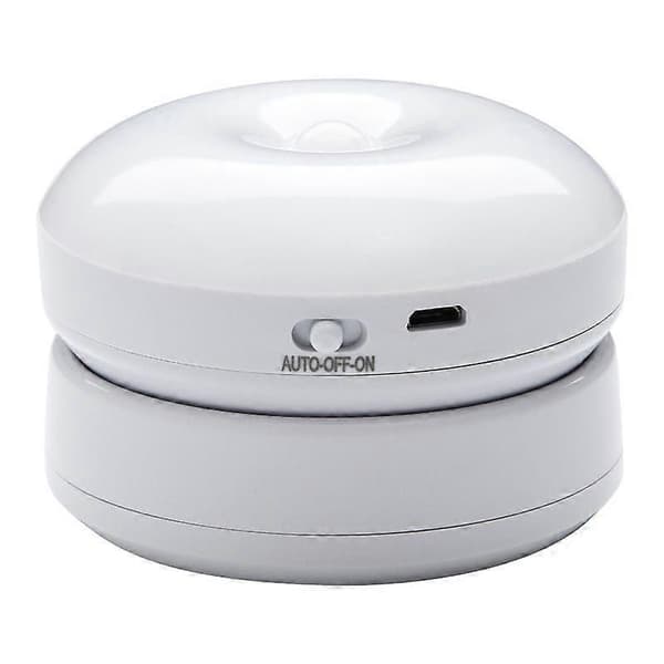 Indoor Sensor Light C-shaped Rechargeable LED Night Light with Auto/On/Off Mode with Removable Magnetic Adhesion (White Light)