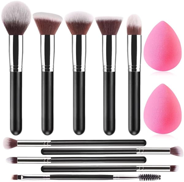 Makeup Brush Set - Brush Set - Foundation Brush - Eyeshadow Brushes - Powder Brush - Makeup Brushes