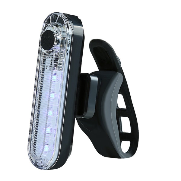 Cykelbakljus (2 st), USB uppladdningsbart säkerhetsblinkljus Ultraljusrött LED Enkel att installera Hög intensitet, 4 ljuslägen för landsvägscykel, H