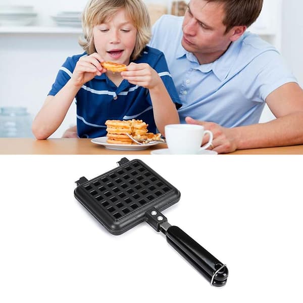 Waffle Iron Cast Iron Base Aluminum Stove Iron Household Kitchen