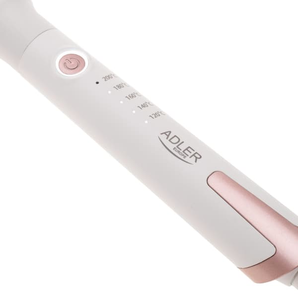 Curling iron with ceramic coating and 5 temperature settings