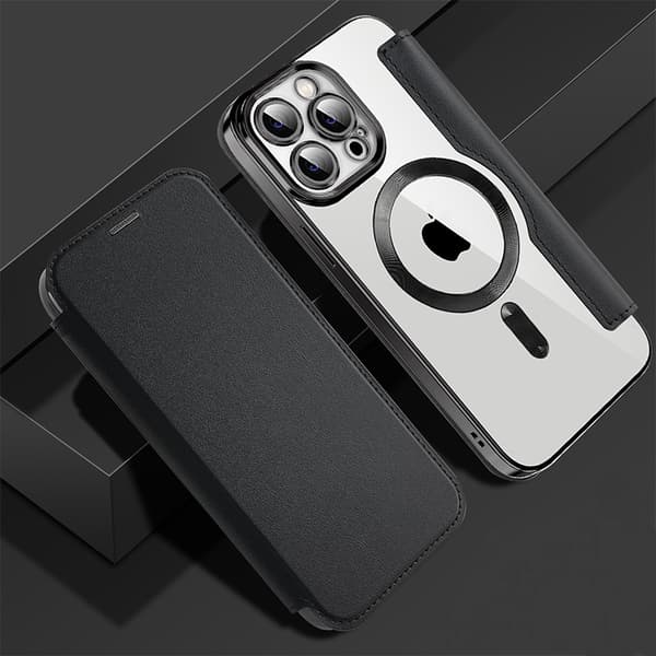 Magnetisk deksel med kortholder for iPhone 14 Pro