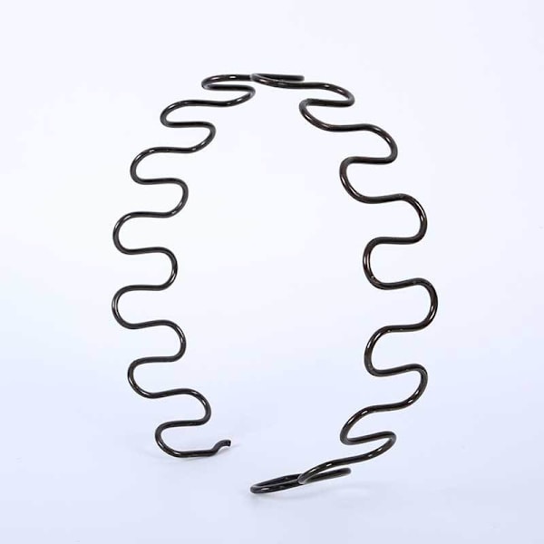 1 Sofafjær Serpentinspenning Fjærbuet Fjær Flat Fjærbalansehake Spenne Fjærklemme Reparasjonssofa Elastisk (60cm + 2 Klemmer + 6 Spiker)