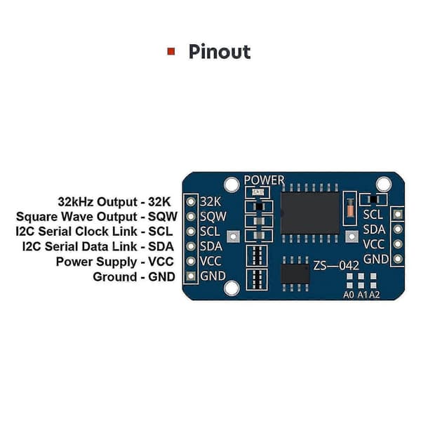 Realtidsur Ds3231 I2c Realtidsur Kompatibel Med Til Og Til