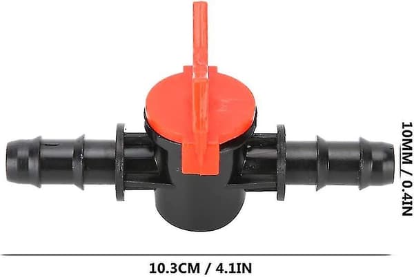 st kontraventil, akvarium vandstrømsregulator ventil slangerør ventil rørforbindelse til akvarium (14 mm)