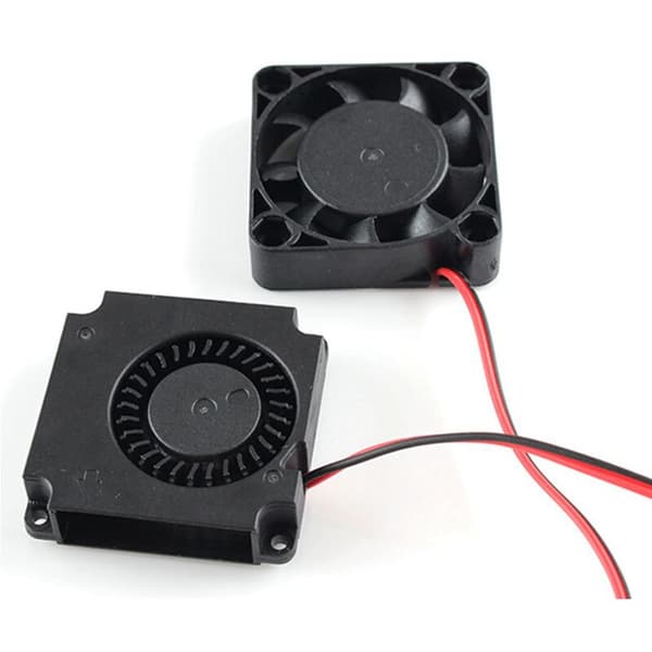2X 4010 Blæsere DC 24V Ekstruder Hot End Blæser og Turbo til 3D-printer 3 / Pro
