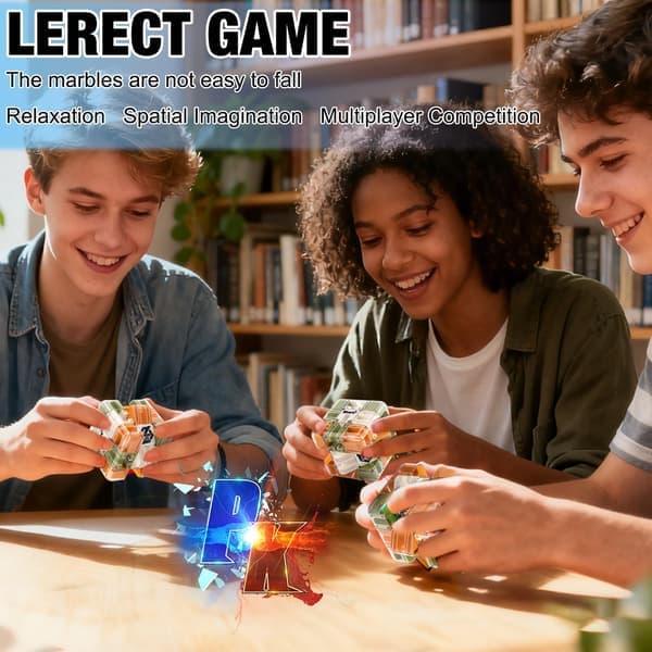 Large 3D Labyrinth Puzzle, an Engaging Brain Teaser, a Challenging Brain Teaser, and a Tool for Developing Logical Thinking. [Ho]