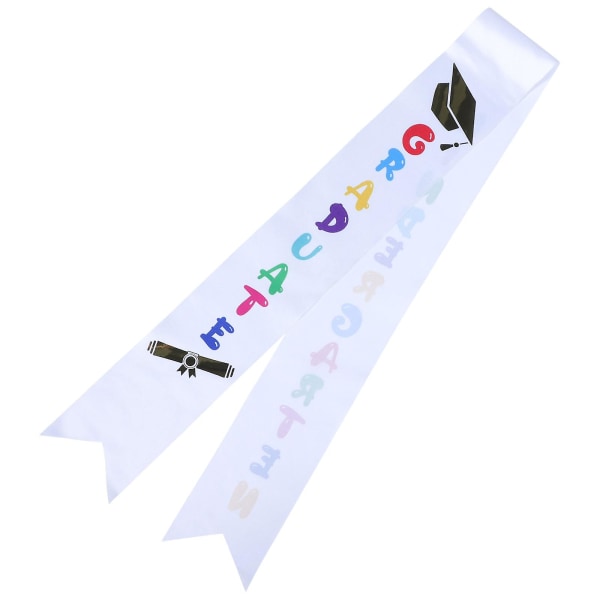 Førskole Kindergarten Trykt Graduation Sash Graduation Æresbånd Til Børn 128x9.2cm 128x9.2cm