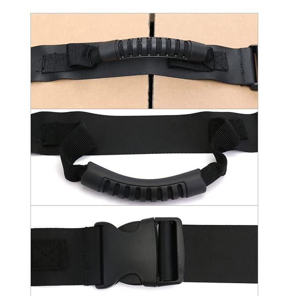 Adjustable Carrying Strap, Portable Luggage Strap, Multifunctional Suitcase Strap, Buckle Luggage Straps with Adjustable Handle for Moving, Fu_OF