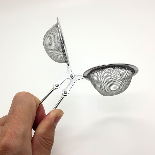 Teesiivilä-/suodatinsarja venttiilillä, Teatime, ? 5 cm, pituus, 2 kpl
