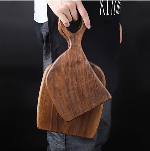 Walnut Wood Cutting Board - Solid Wood Cutting Board with Handle *Acacia 2* Acacia 2 Acacia 2