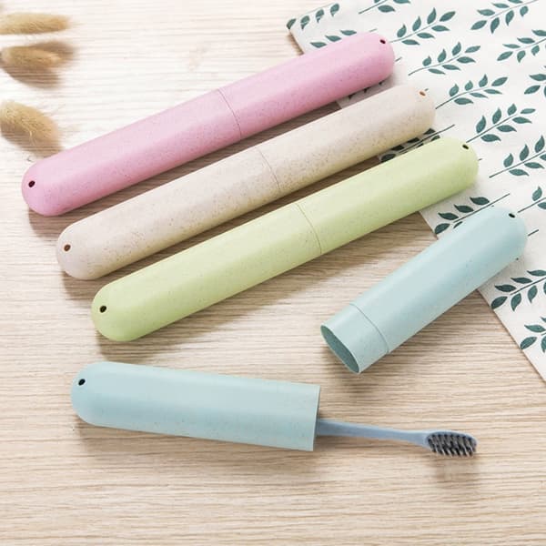 4PC Toothbrush Holder Travel Case, Keep Brushes Clean for Vacation