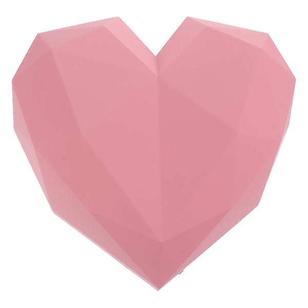 Alla hjärtans dag Hjärtformad presentförpackning Romantisk alla hjärtans dag presentförpackning Rosa18X18X12CM Pink 18X18X12CM