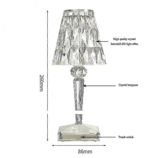 Italiensk design Kartell sengelampe bordlamper