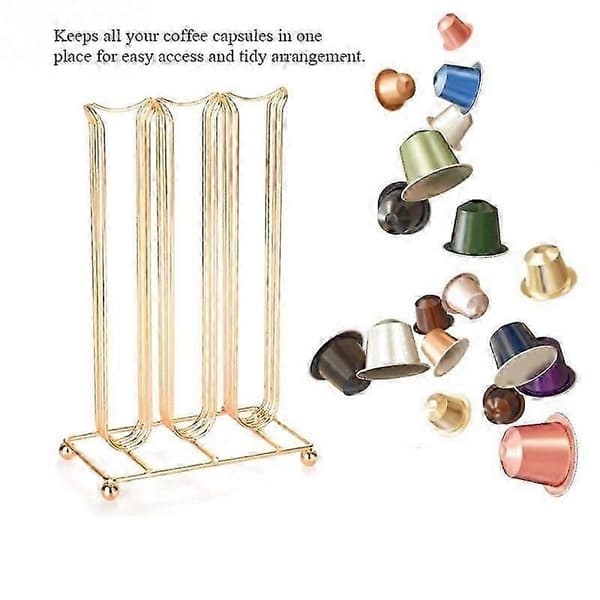 42 Cups for Nespresso Coffee Pods Rotating Stand Coffee Capsule Holder Organization Holder Capsules S
