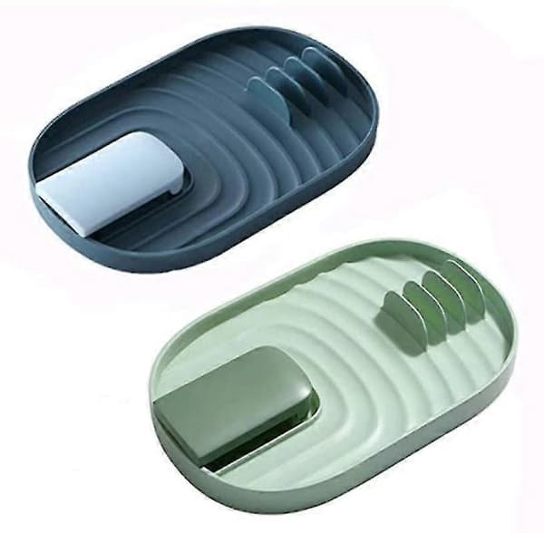 Spoon Rack, 2 Pieces Pot Lid Holder, Spatula Rack, Pot Lid Holder for Kitchen Utensils, Dinnerware, Pot Lids