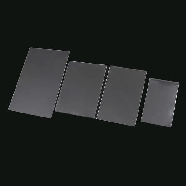 Transparenta kortärmar 66 mm x 91 mm för TCG-samlarkort, 100 st/set