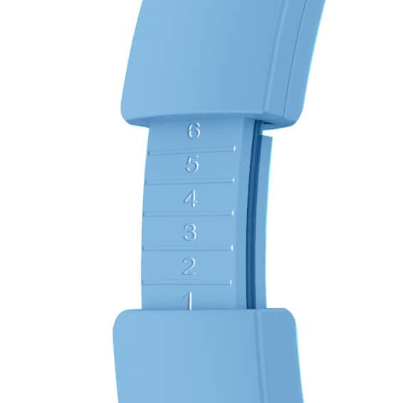 BLUEY Hodetelefon On-Ear Trådløs 85dB/95dB Blå