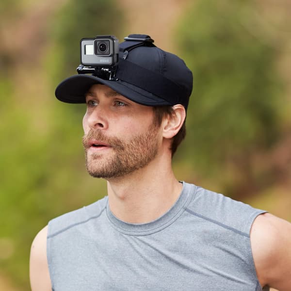 Basics Hovedrem til GoPro Actionkamera, Sort
