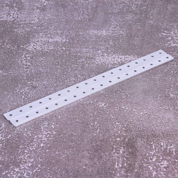2 stk 288 mm aluminiumplate for Pitsco Tetrix Robotics reservedeler