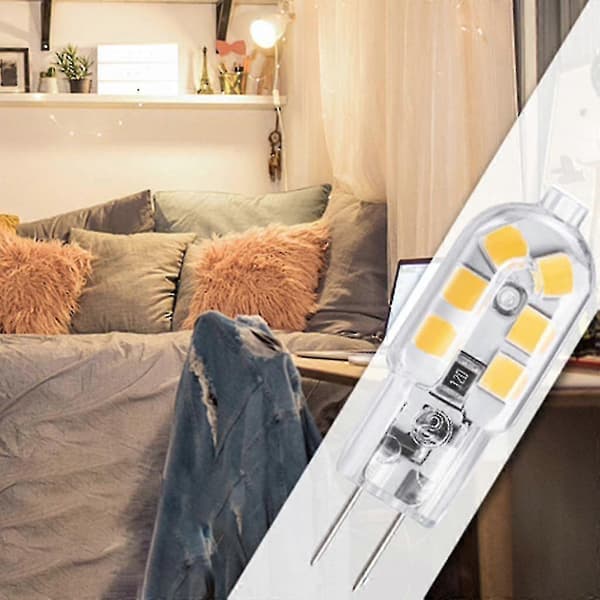 20w Halogen Bulbs Replacement G4 Base 12 Volt G4 Led Bulbs Pack Of 10