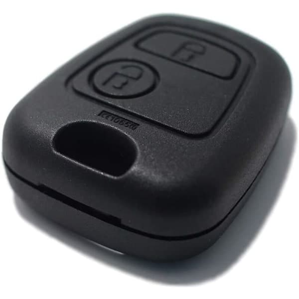 1 pc replacement key control 2 buttons for Citroen Peugeot 206 compartment