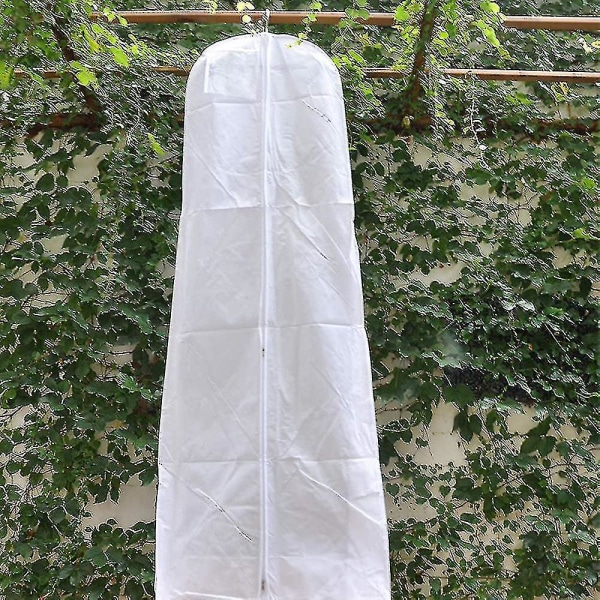 Bröllopsklänning Dammskyddsfodral Förvaringsväska Klädskydd 180*80*22cm