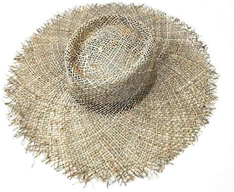 Vogue Women's Straw Hat, Foldable Beach Hat