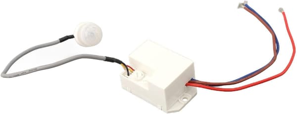 PIR Rörelsesensor 360 Grader Automatisk Timer Hem AC 3-Trådsbrytare Ljuskontroll Justerbar för 220V Vit