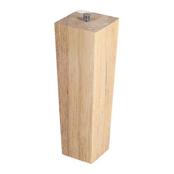 Sett med 4 firkantede treben, eikemøbler -FS- 15cm 15cm 15cm