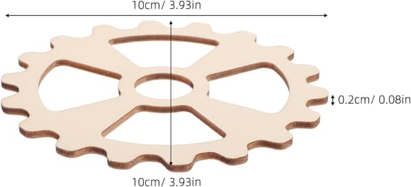 10 stk 10 cm trækuglehjul DIY maling kuglehjul ubehandlede træudskæringer