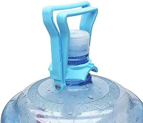 2 st Multifunktionella Avancerade Ergonomiska 5 Gallons Vattenflaskehandtag, Dricksvattenflaskehandtag, Blå
